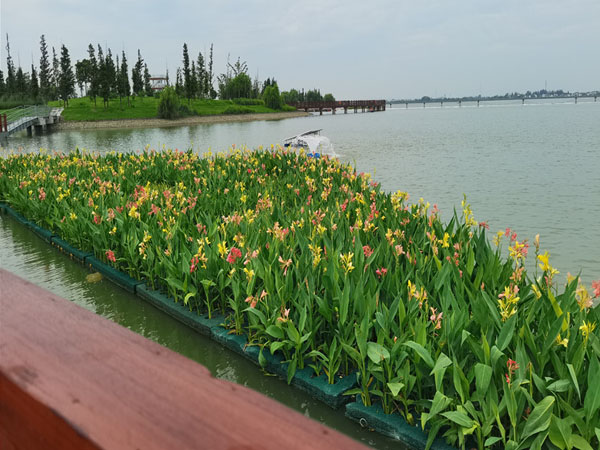 复合纤维湿地浮岛